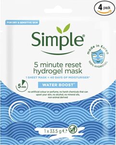 Simple 5 minute Reset Hydrogel Mask 