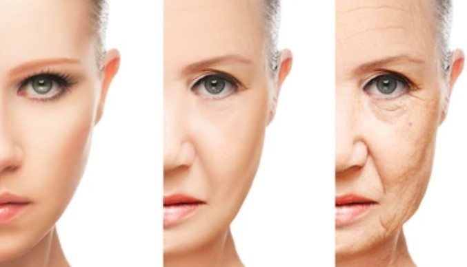 Ageing process on a woman 3