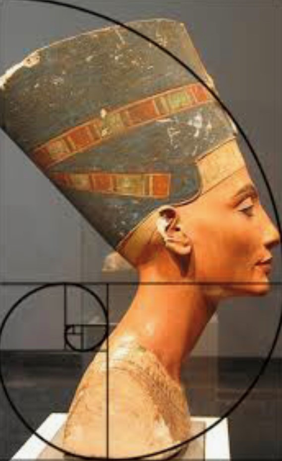 Egyptian statue golden ratio 2